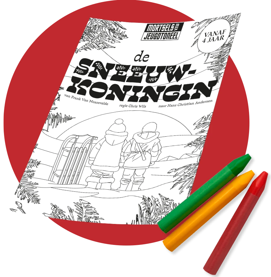 Inkleurtekening De Sneeuwkoningin Inkleurtekening De Sneeuwkoningin